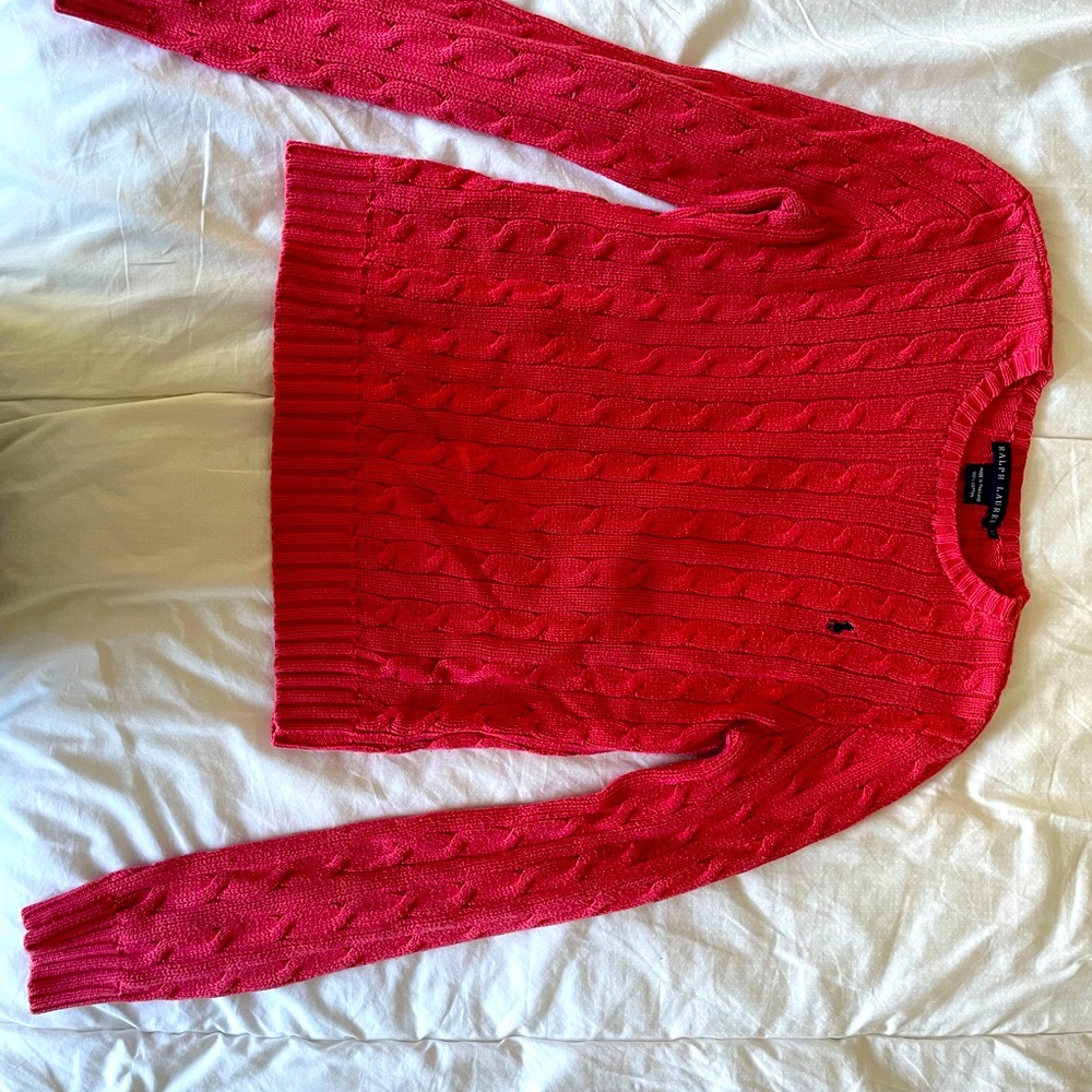 Ralph Lauren cable knit sweater